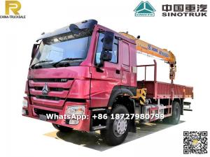 SINOTRUK lorry mounted crane 10tons