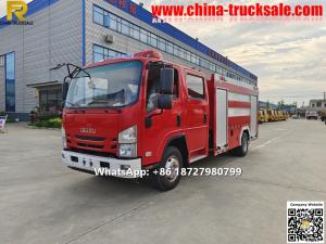 To Philippines 5000L ISUZU Water tank fire truck To Philippines 5000L ISUZU Water tank fire truck