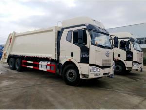 To Tanzania 10 wheels 20CBM FAW back-loaded compactor garbage truck To Tanzania 10 wheels 20CBM FAW back-loaded compactor garbage truck